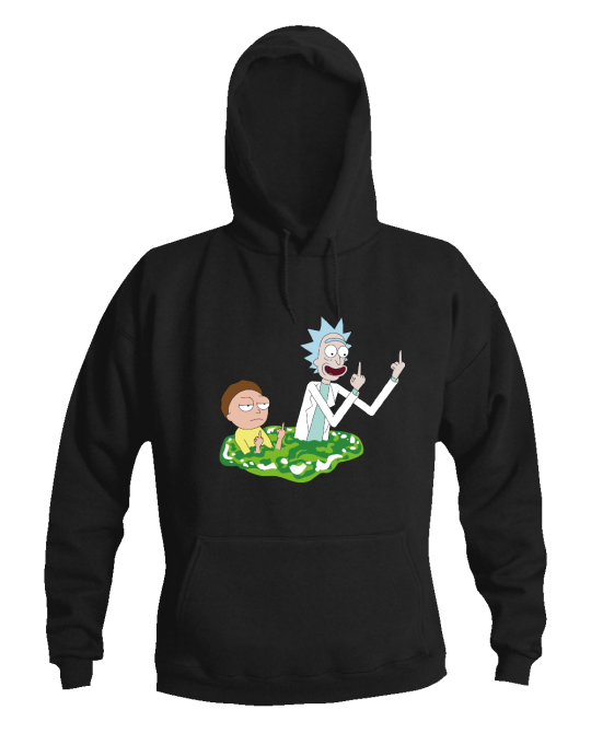 Džemperis finger Rick and Morty 